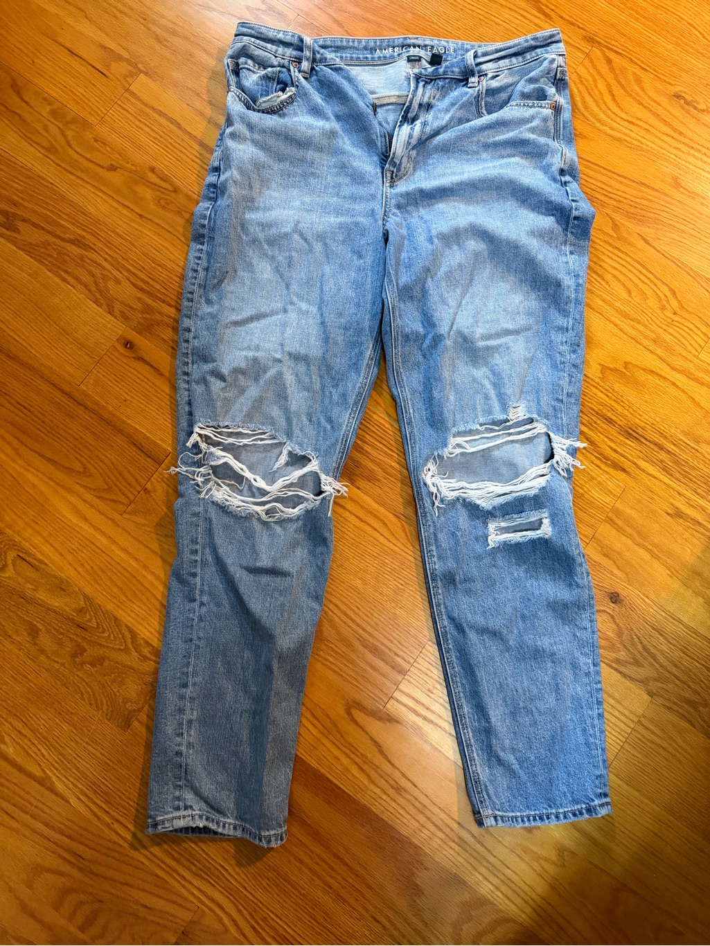 American Eagle Outfitters Womens Light Blue Slim Jeans